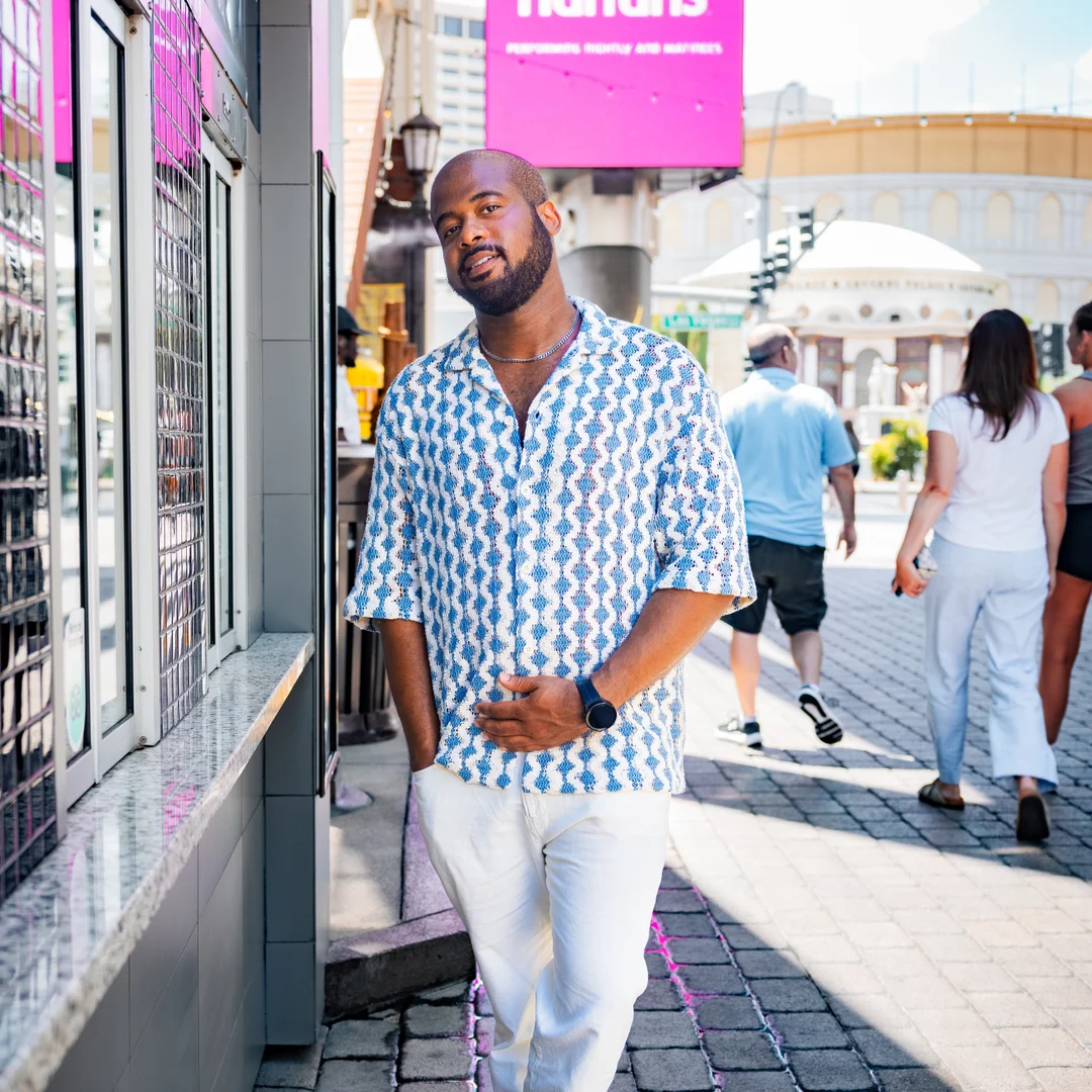 Ringba User Stories - Michael Walker Walking Down the Street